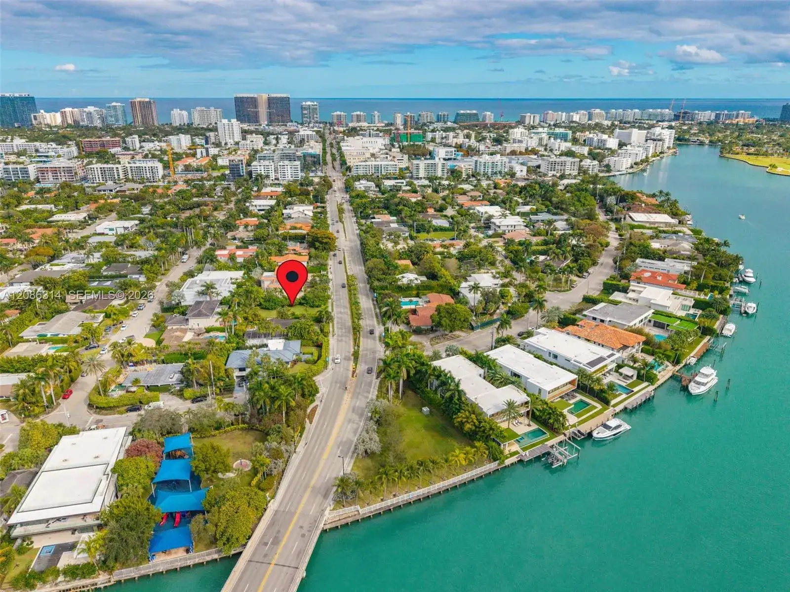 Land/Boat Docks for sale at 1361 96 ST, Bay Harbor Islands FL 33154