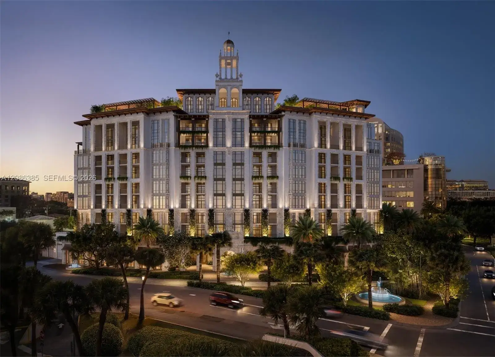 3 bedroom 3 bath Residential for sale at 3000 Ponce De Leon # 606, Coral Gables FL 33134