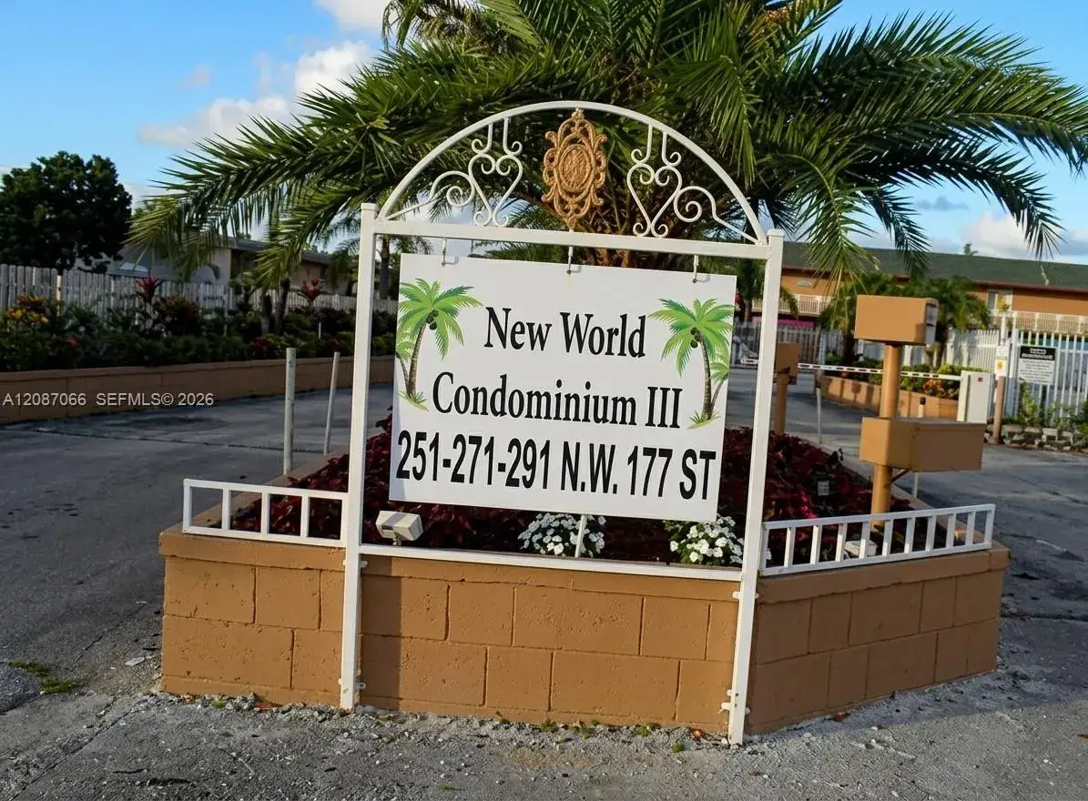 2 bedroom 2 bath Residential for sale at 291 NW 177th St # 201, Miami Gardens FL 33169