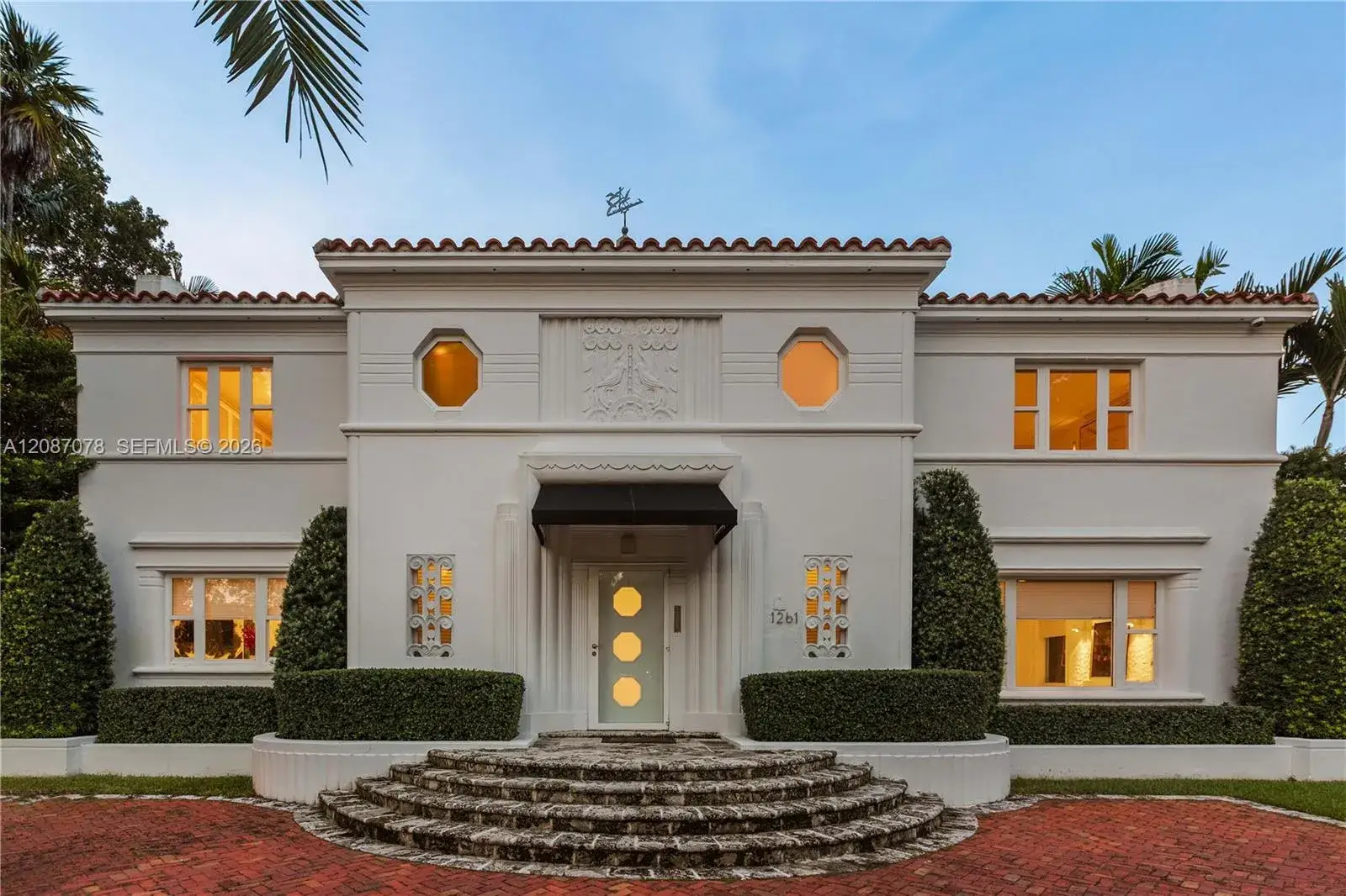 5 bedroom 5 bath Residential for sale at 1261 N Greenway Dr, Coral Gables FL 33134