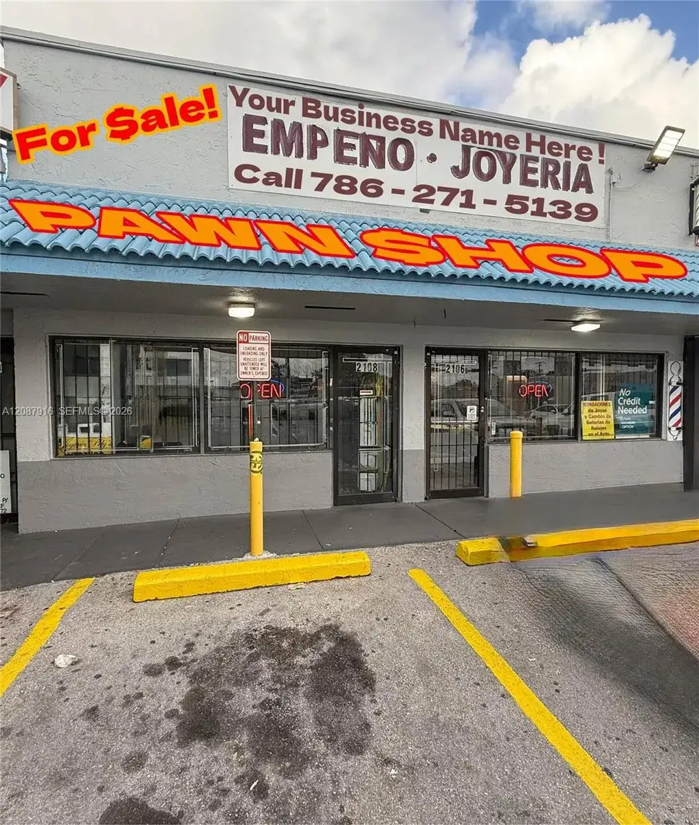 Business Opportunity for sale at Jewelry & Pawn Shop, Hialeah FL 33010