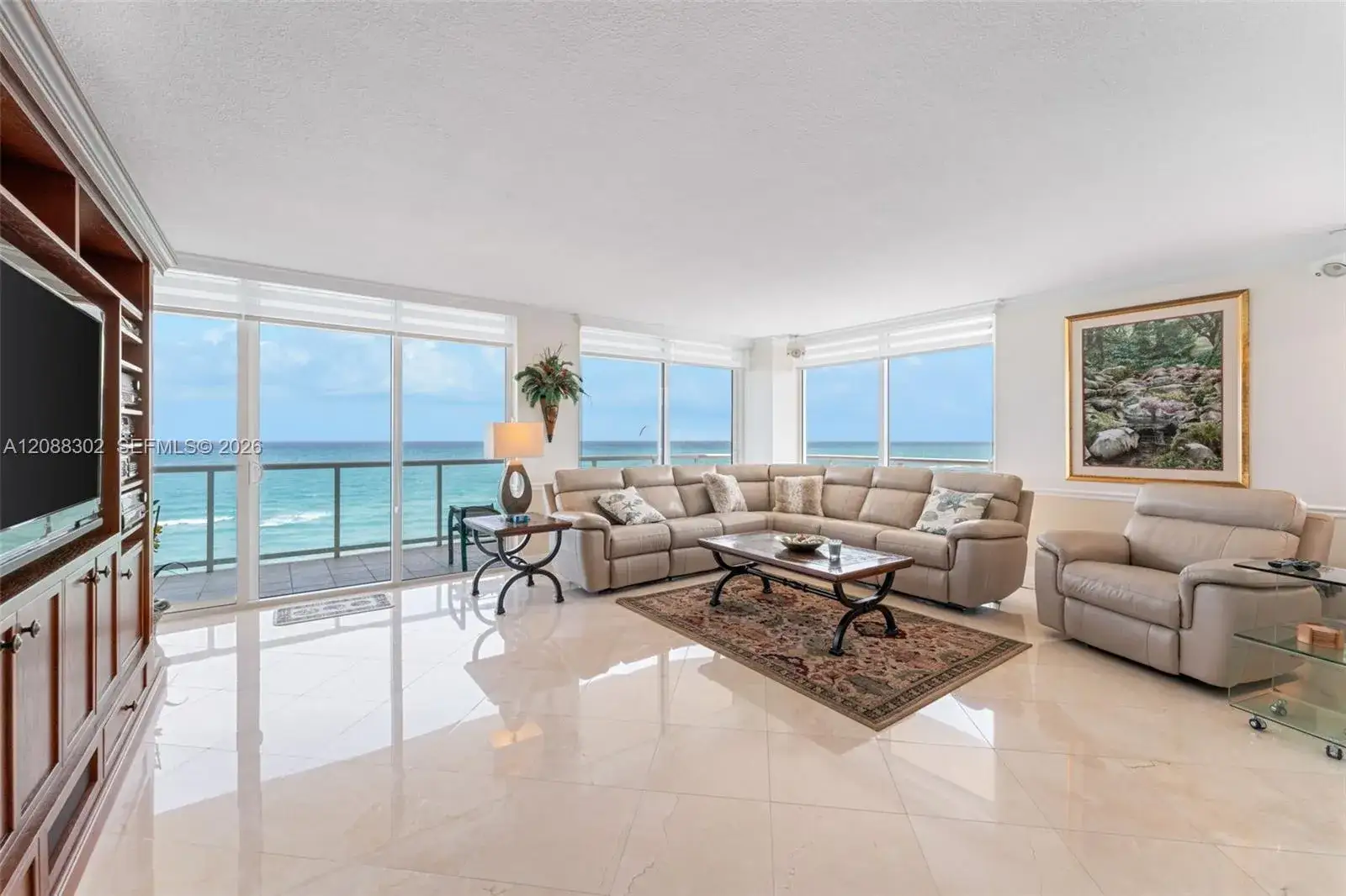 3 bedroom 2 bath Residential Lease for rent at 8855 Collins Ave # 8J, Surfside FL 33154