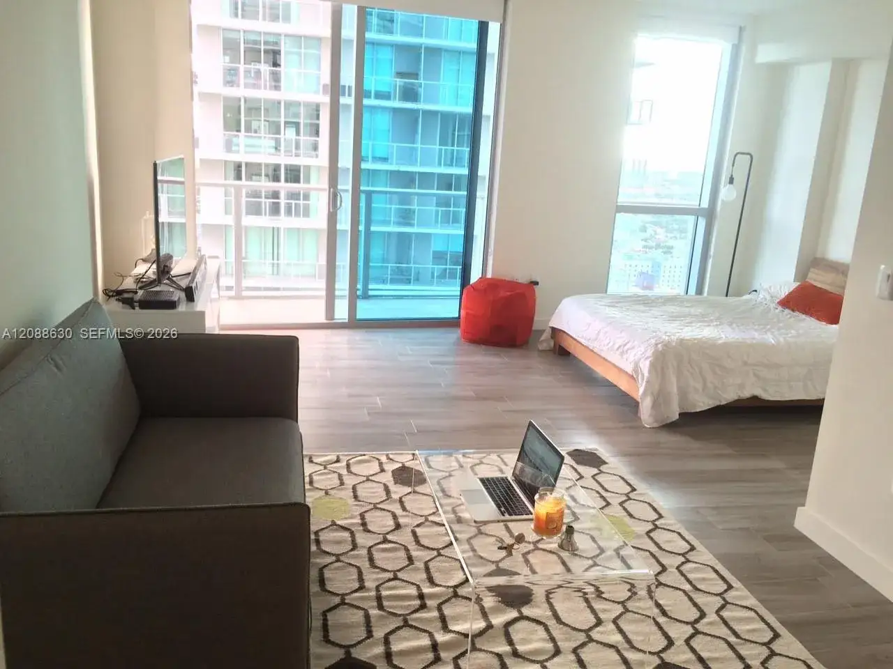 1 bath Residential Lease for rent at 1100 S Miami Ave # 3205, Miami FL 33130