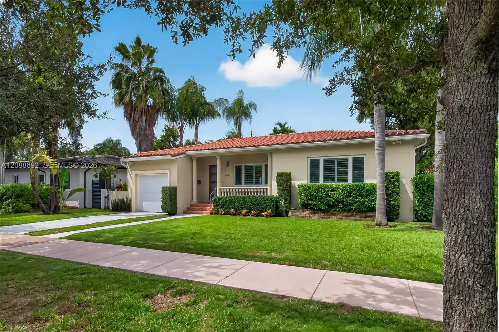 3 bedroom 2 bath Residential for sale at 439 Candia Ave, Coral Gables FL 33134