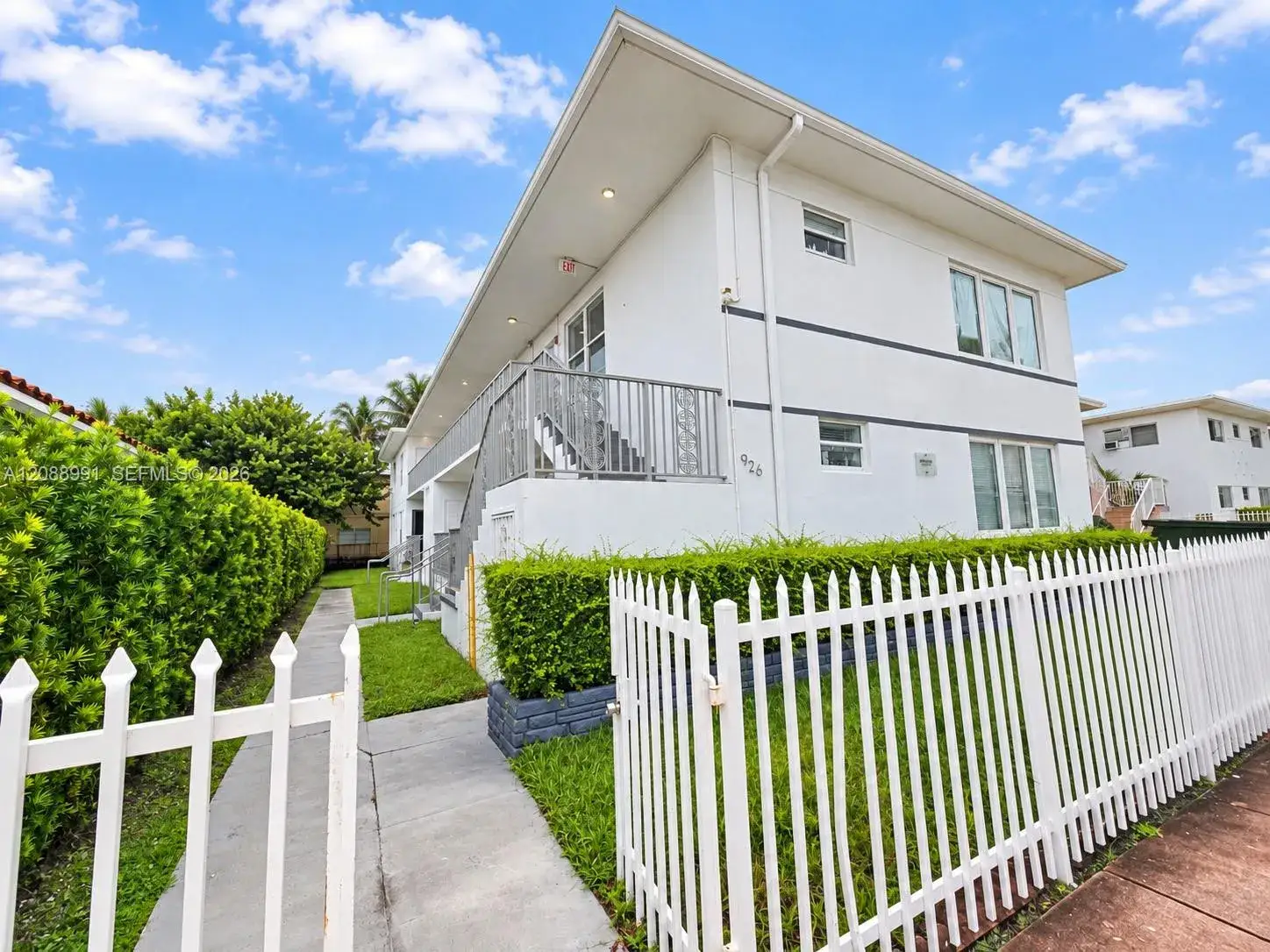2 bedroom 1 bath Residential Lease for rent at 926 79th Ter # 8, Miami Beach FL 33141