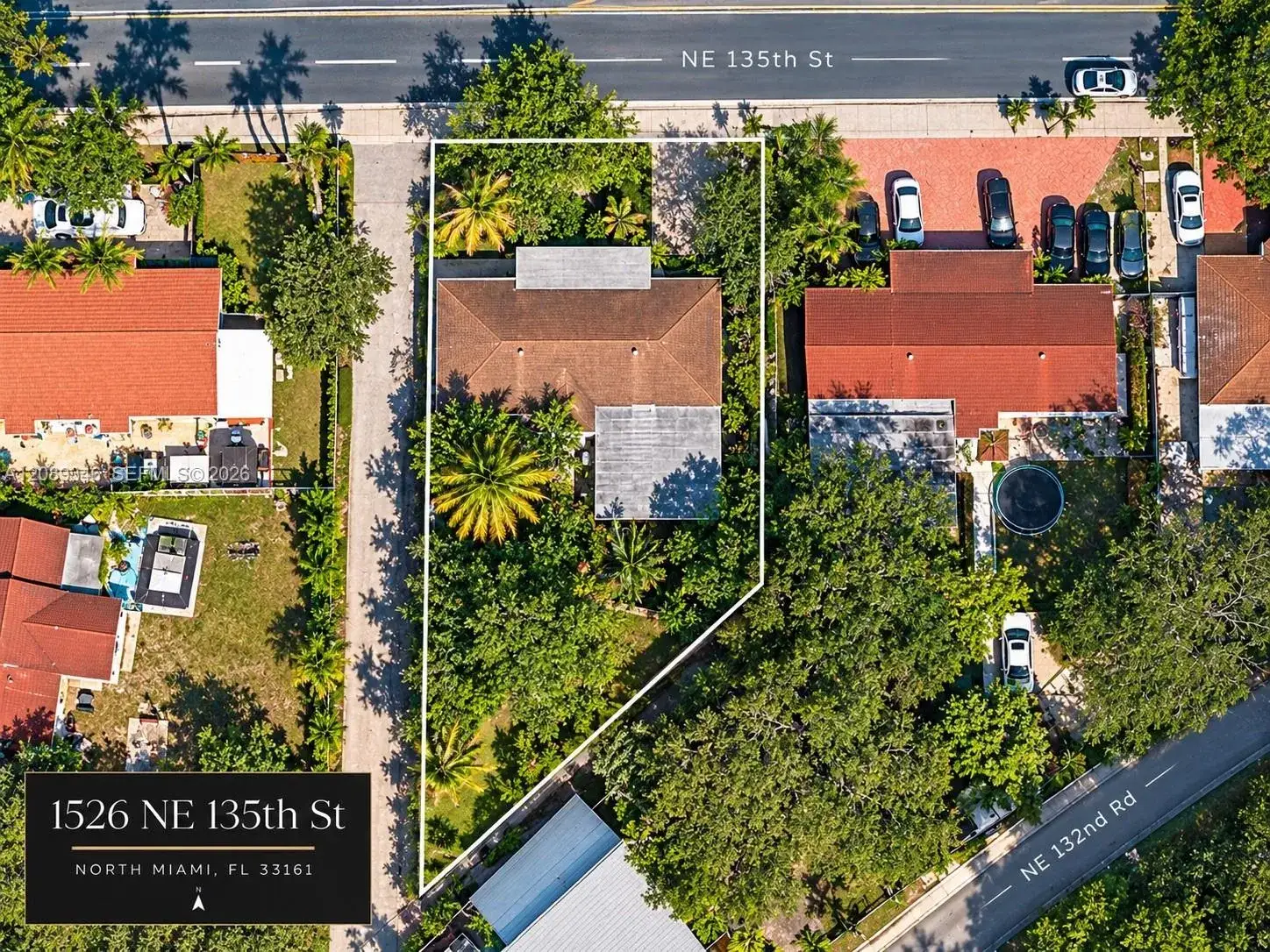 Residential Income for sale at 1526 NE 135th St, North Miami FL 33161
