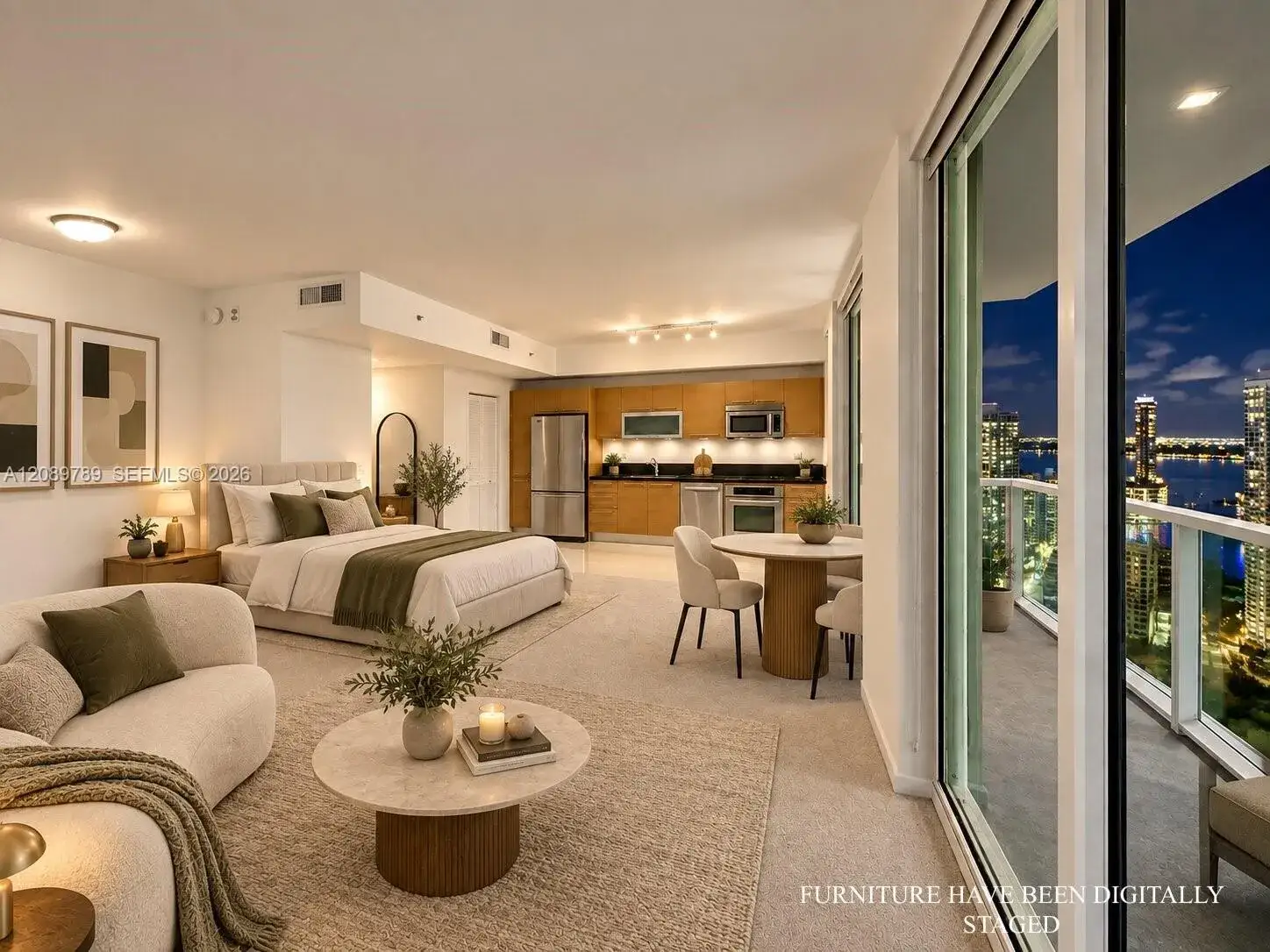 1 bath Residential Lease for rent at 244 Biscayne Bd # 3405, Miami FL 33132