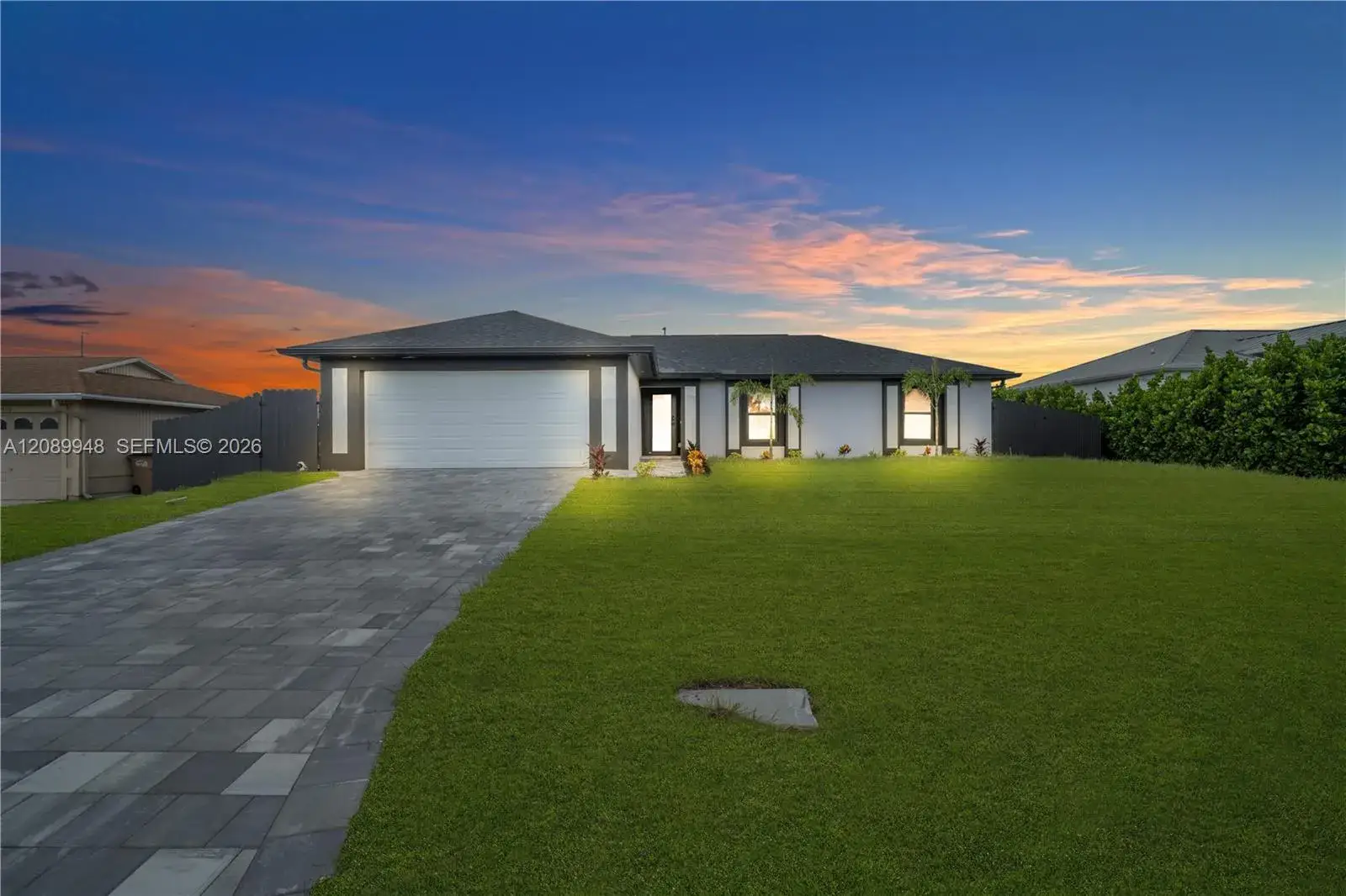 3 bedroom 2 bath Residential for sale at 2124 ne 16th pl, Cape Coral FL 33909