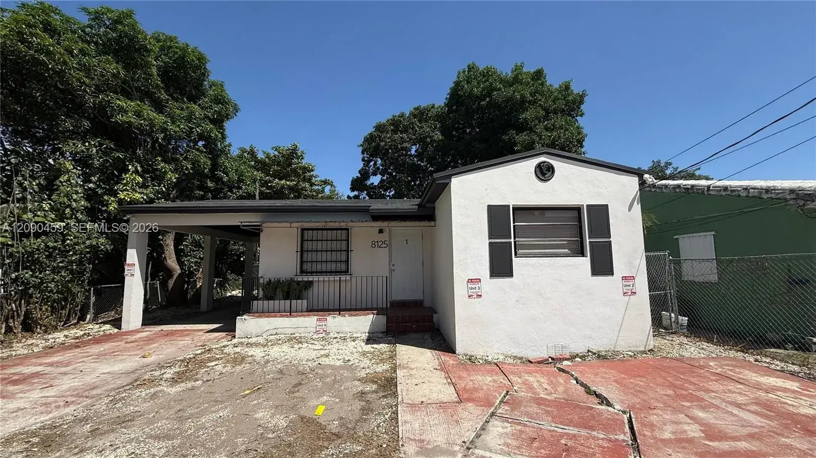 3 bedroom 2 bath Residential Lease for rent at 8125 NW 6th Ave # 1, Miami FL 33150