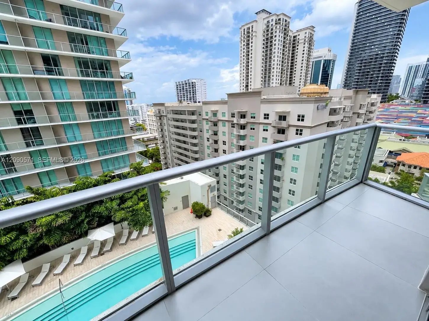 1 bath Residential Lease for rent at 1100 S Miami Ave # 1406, Miami FL 33130