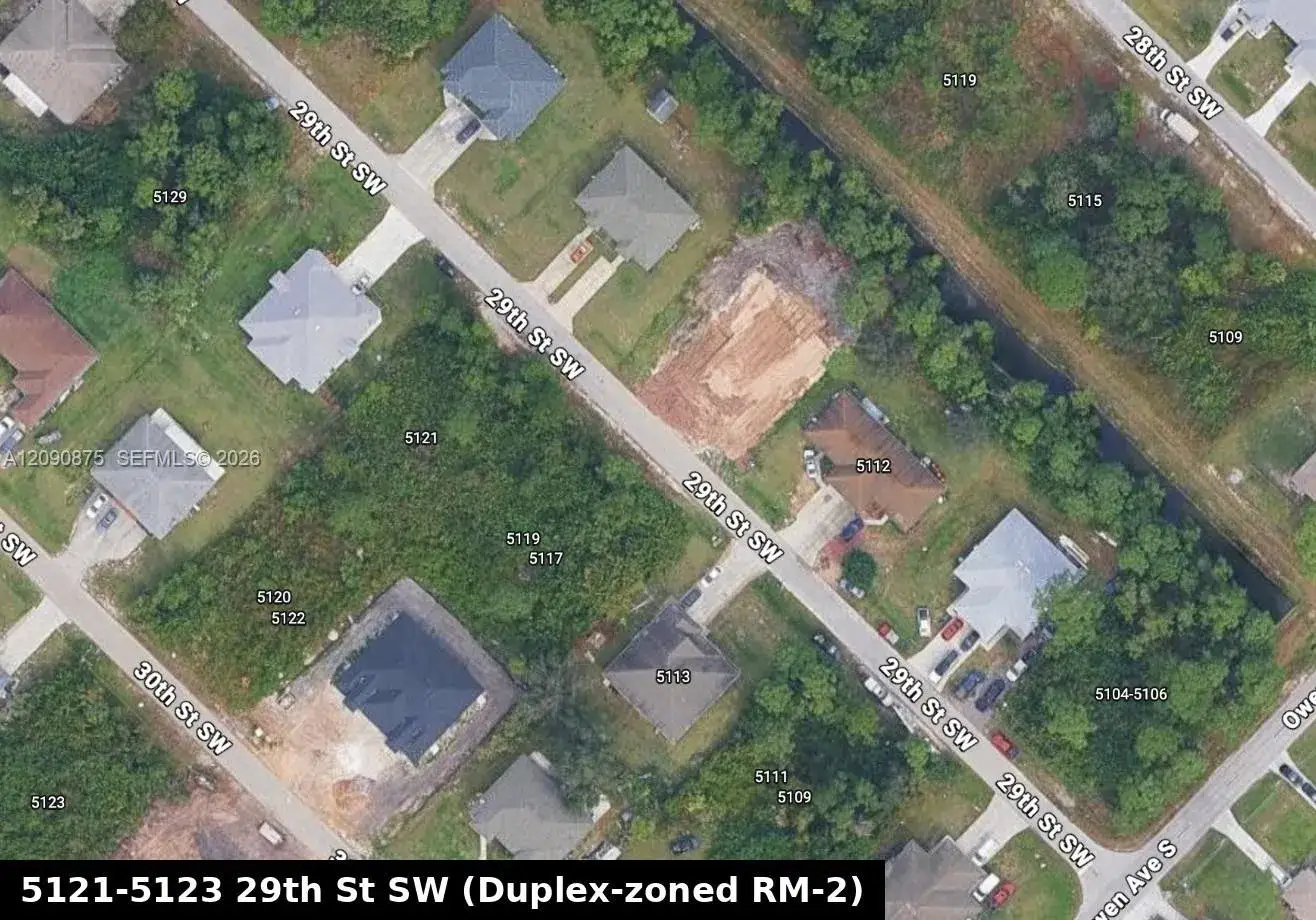 Land/Boat Docks for sale at 5121 29th St SW, Lehigh Acres FL 33973