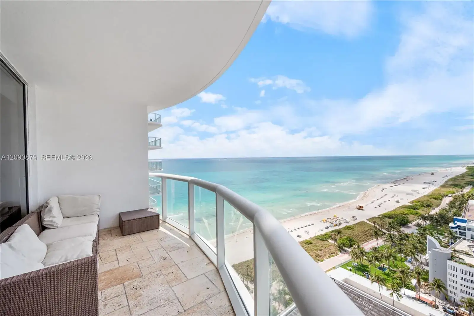 1 bedroom 1 bath Residential Lease for rent at 6365 Collins Ave # 2206, Miami Beach FL 33141