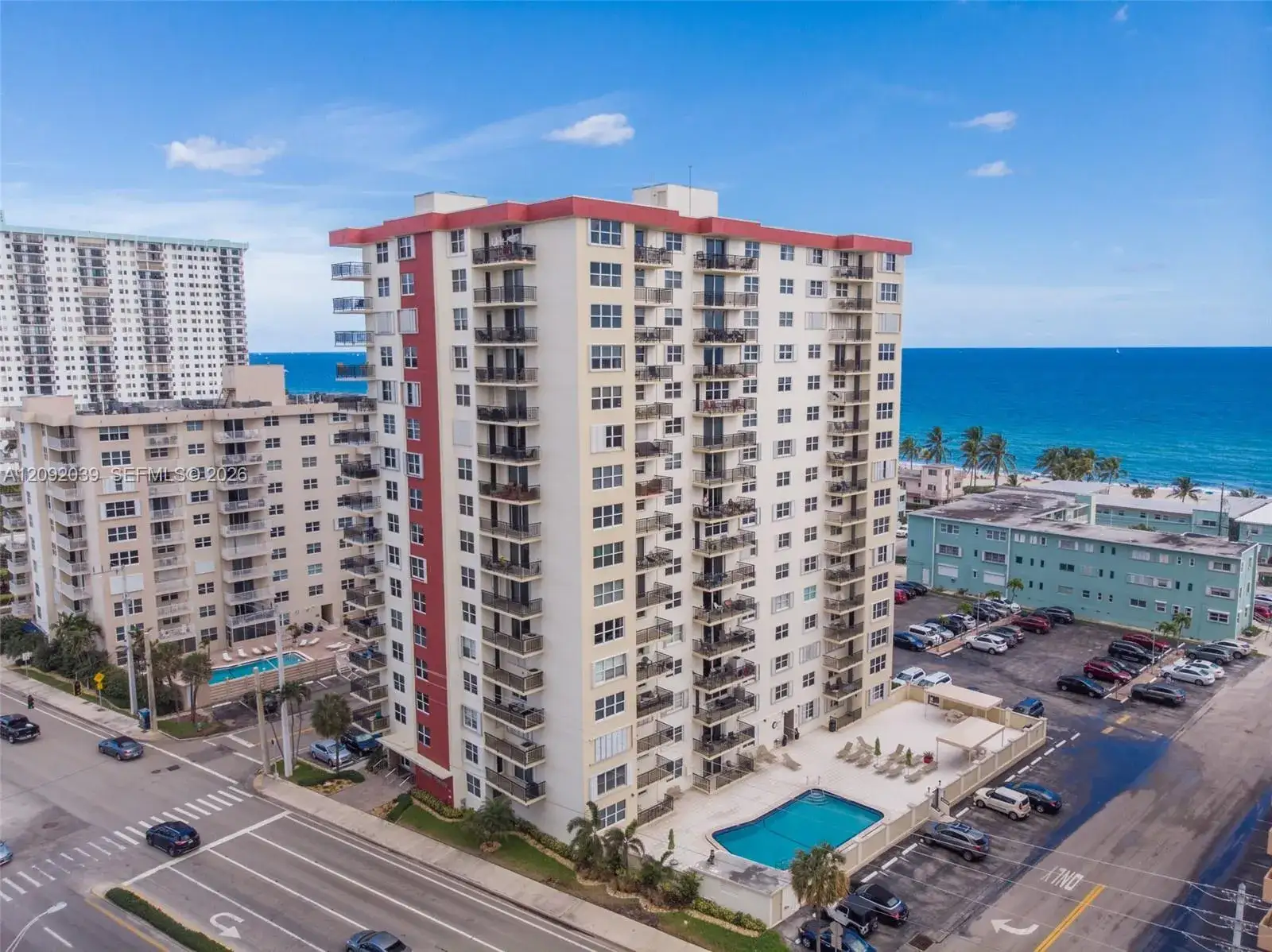 2 bedroom 2 bath Residential for sale at 1501 S Ocean Dr # 605, Hollywood FL 33019