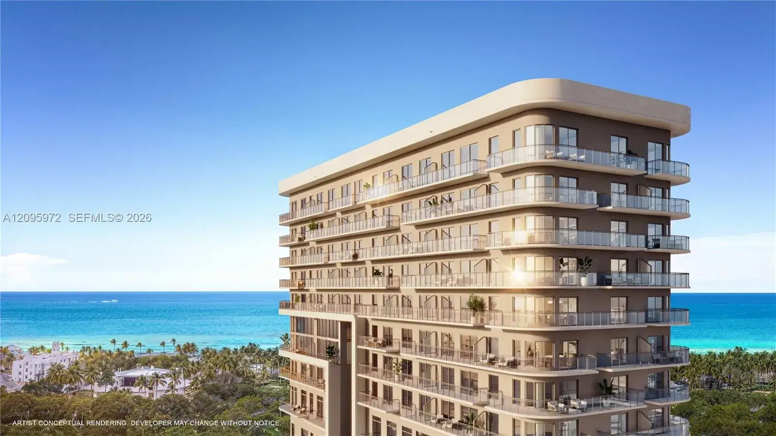 1 bedroom 2 bath Residential for sale at 7140 Abbott Ave # 712, Miami Beach FL 33141