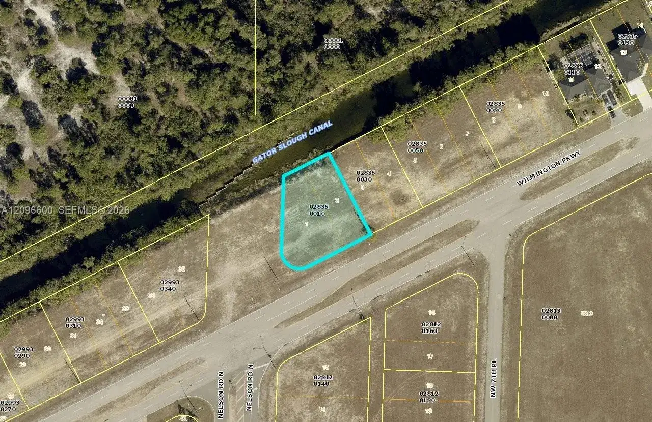 Land/Boat Docks for sale at 723 WILMINTON PKWY, Cape Coral FL 33993