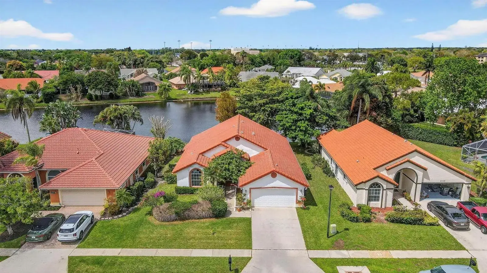 4 bedroom 2 bath Residential for sale at 2453 Stonegate Drive, Wellington FL 33414