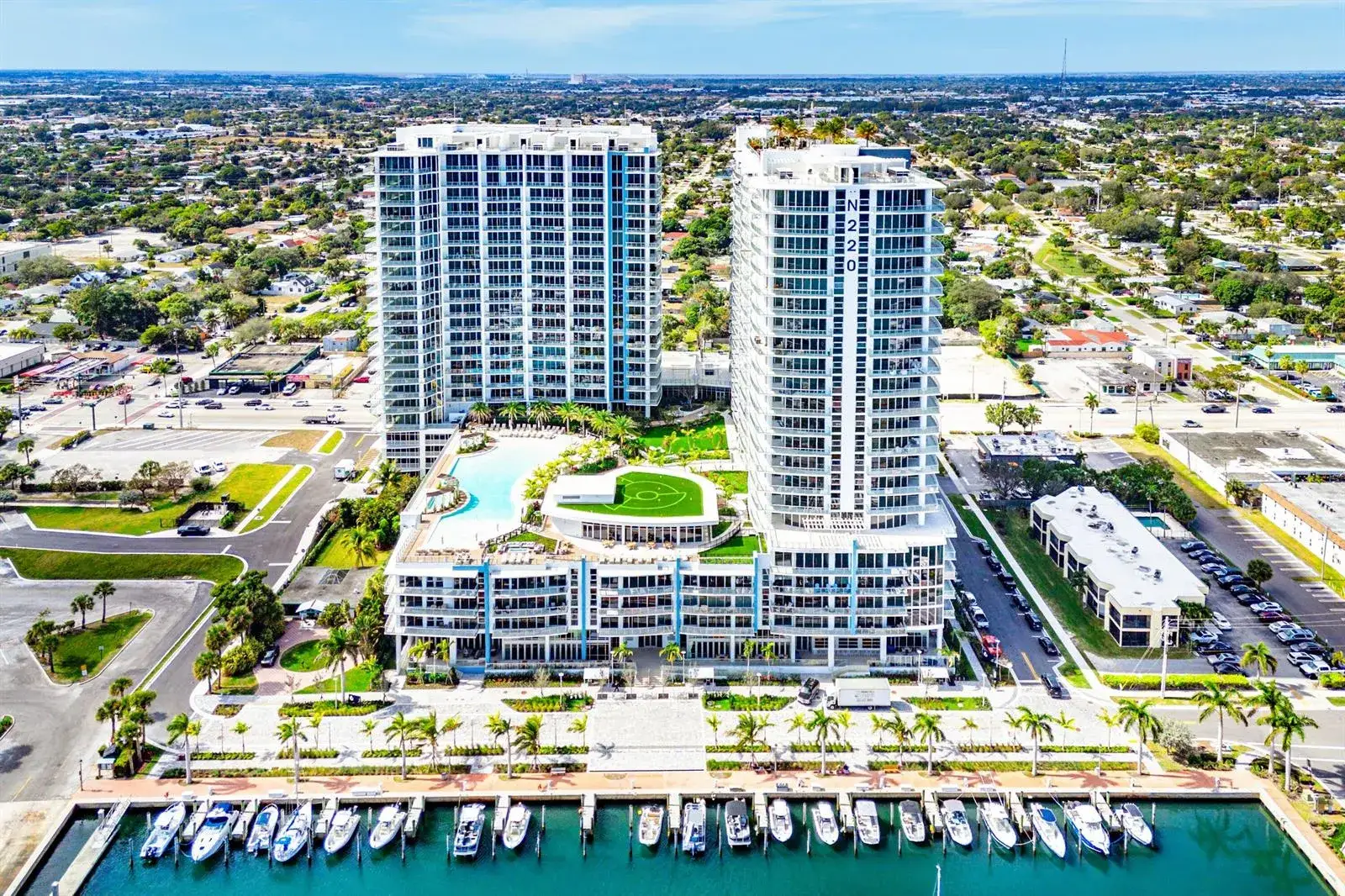 2 bedroom 2 bath Residential for sale at 220 Lake Shore Drive # 1010, Lake Park FL 33403