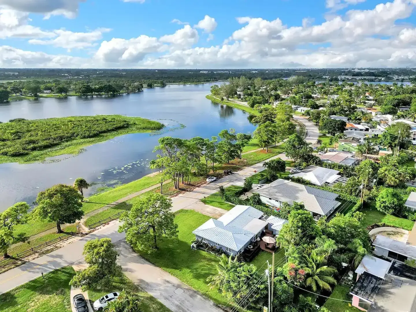 4 bedroom 3 bath Residential Lease for rent at 5574 Lake Osborne Drive, Lake Worth FL 33461