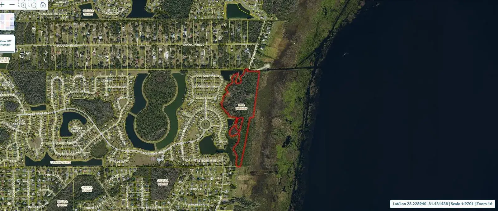Land/Boat Docks for sale at 0 Eagle Lake Boulevard, Kissimmee FL 34746