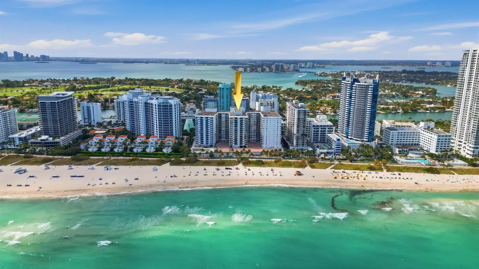 2 bedroom 2 bath Residential for sale at 6039 Collins Avenue # 609, Miami Beach FL 33140