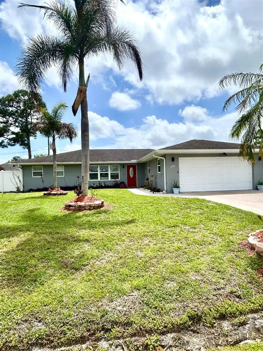 3 bedroom 2 bath Residential for sale at 650 SW Todd Avenue, Port St. Lucie FL 34983