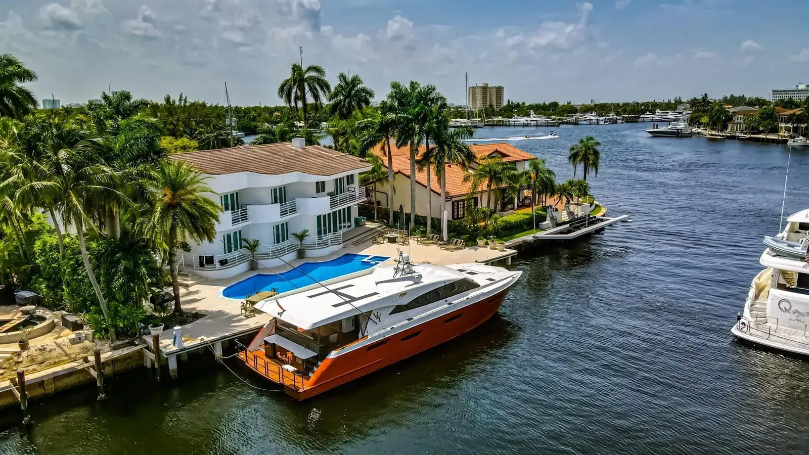 6 bedroom 7 bath Residential Lease for rent at 632 3rd Key Drive, Fort Lauderdale FL 33304