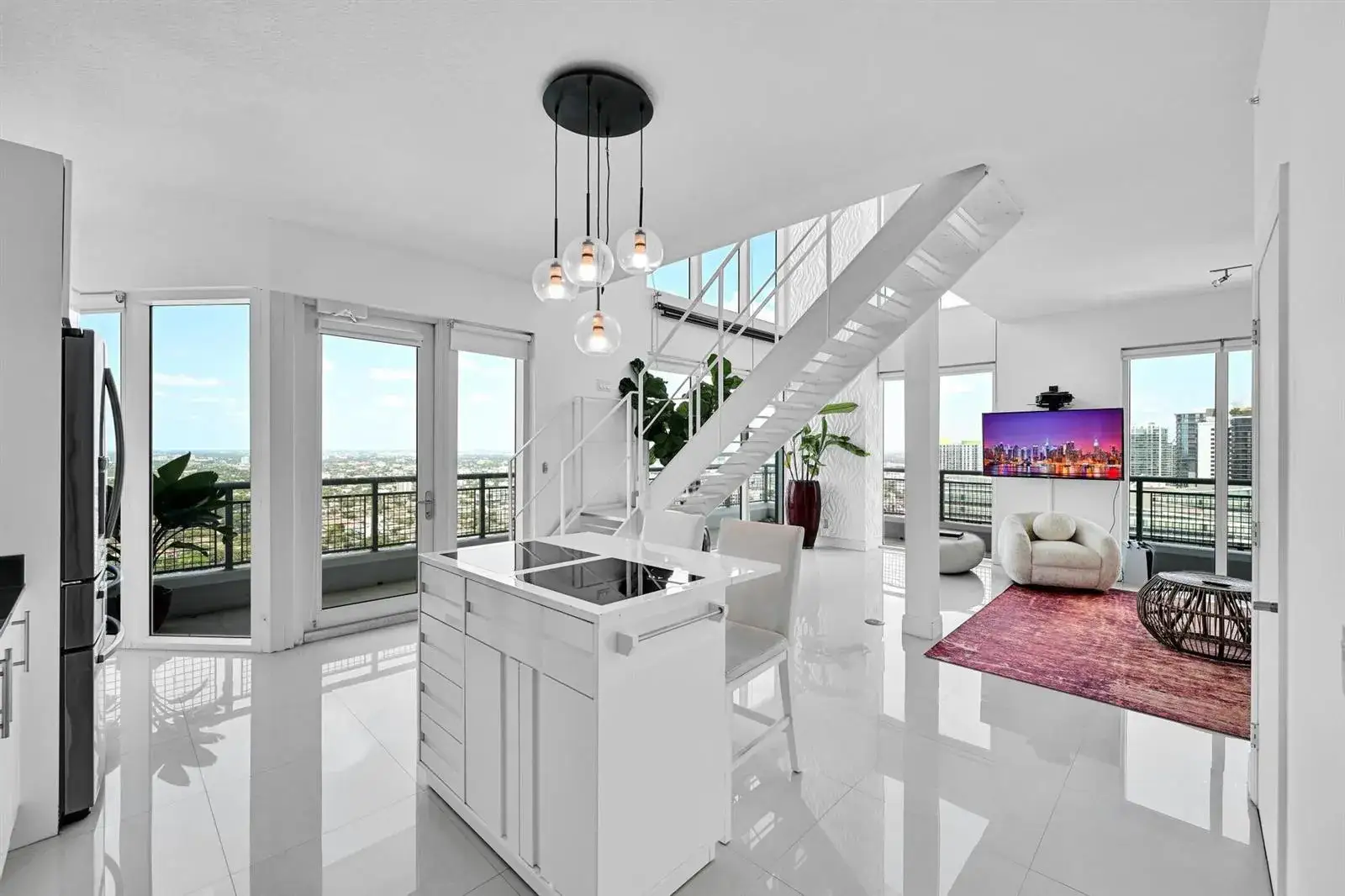 2 bedroom 2 bath Residential Lease for rent at 60 SW 13th Street # 4013, Miami FL 33130