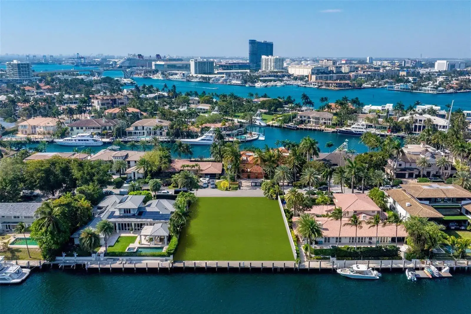 Land/Boat Docks for sale at 2455 Del Lago Drive, Fort Lauderdale FL 33316