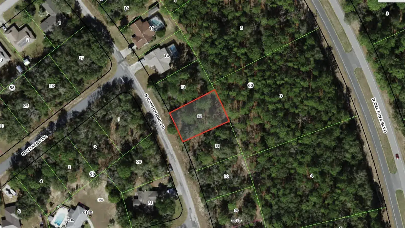 Land/Boat Docks for sale at 9119 N Commodore Drive, FL 34434