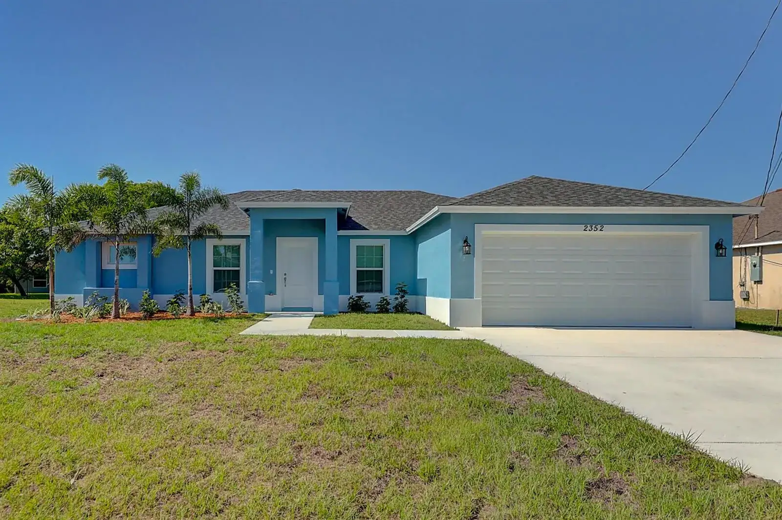 4 bedroom 2 bath Residential Lease for rent at 2352 SW Plum Court, Port St. Lucie FL 34953