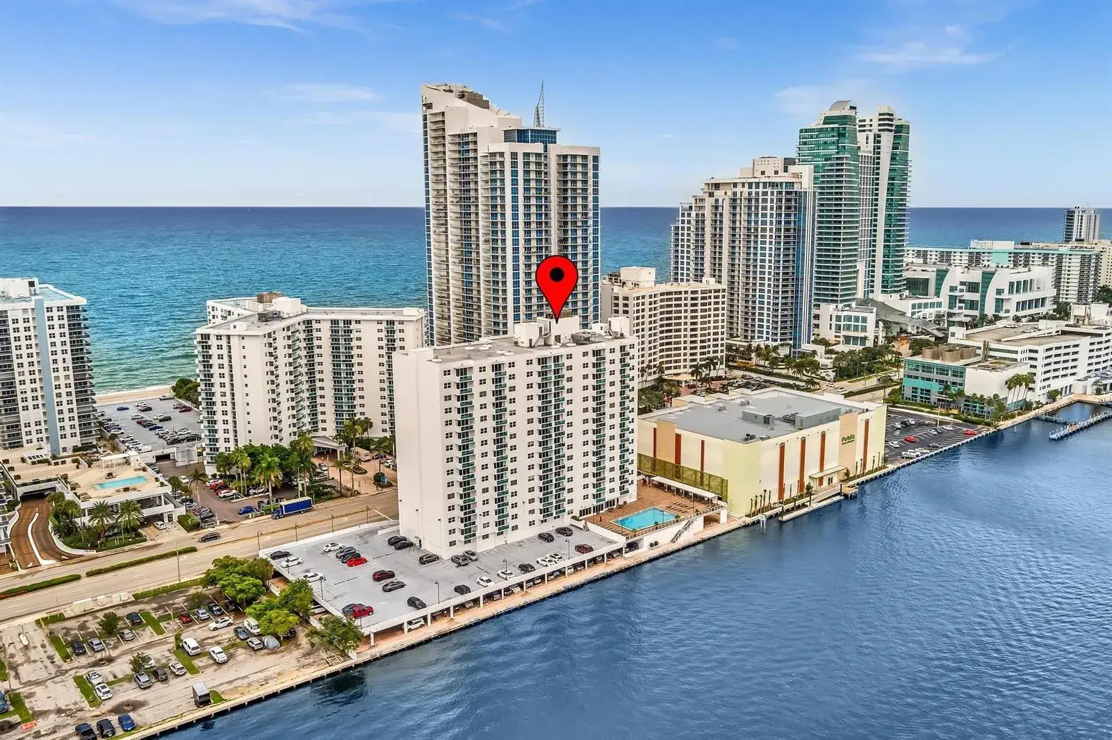 1 bedroom 1 bath Residential for sale at 3000 S Ocean Drive # 714, Hollywood FL 33019