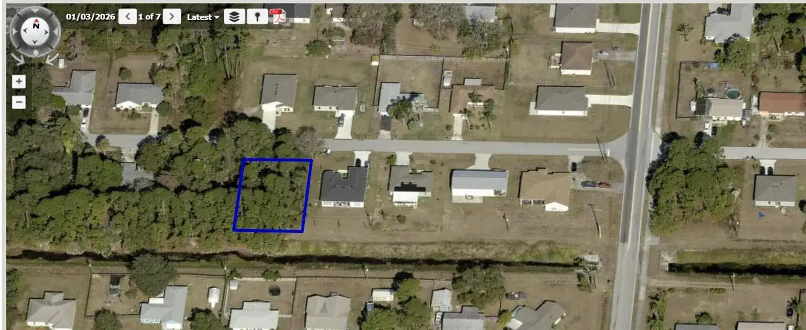 Commercial Land for sale at 1262 SE Waffle St Street SE, Palm Bay FL 32909
