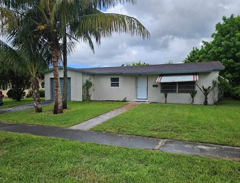 3 bedroom 2 bath Residential Lease for rent at 6380 NW 25th Court, Sunrise FL 33313