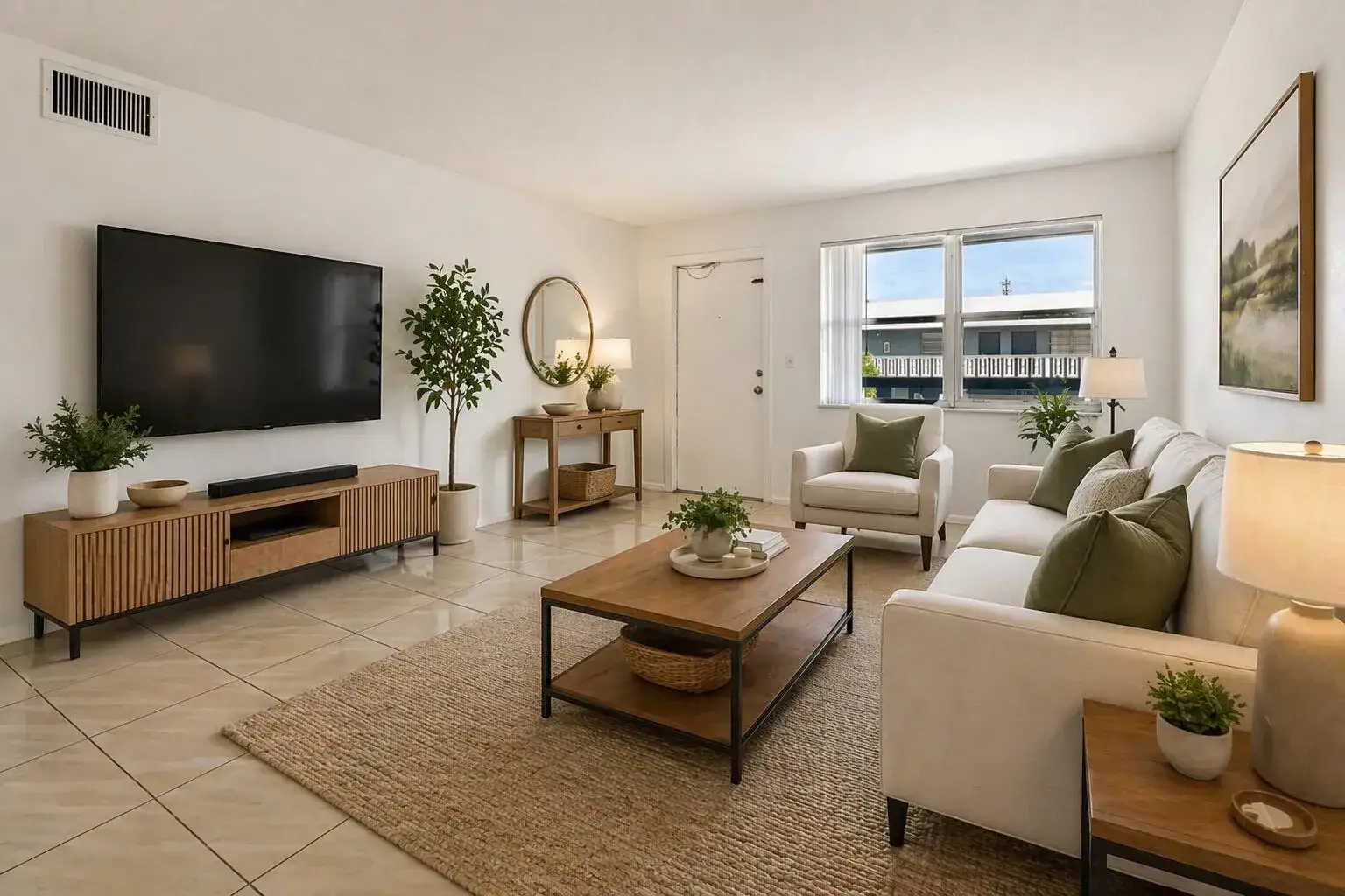 2 bedroom 1 bath Residential Lease for rent at 210 NE 38th Street, Oakland Park FL 33334