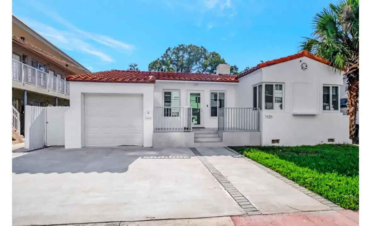 3 bedroom 2 bath Residential Lease for rent at 7825 Byron Avenue, Miami Beach FL 33141
