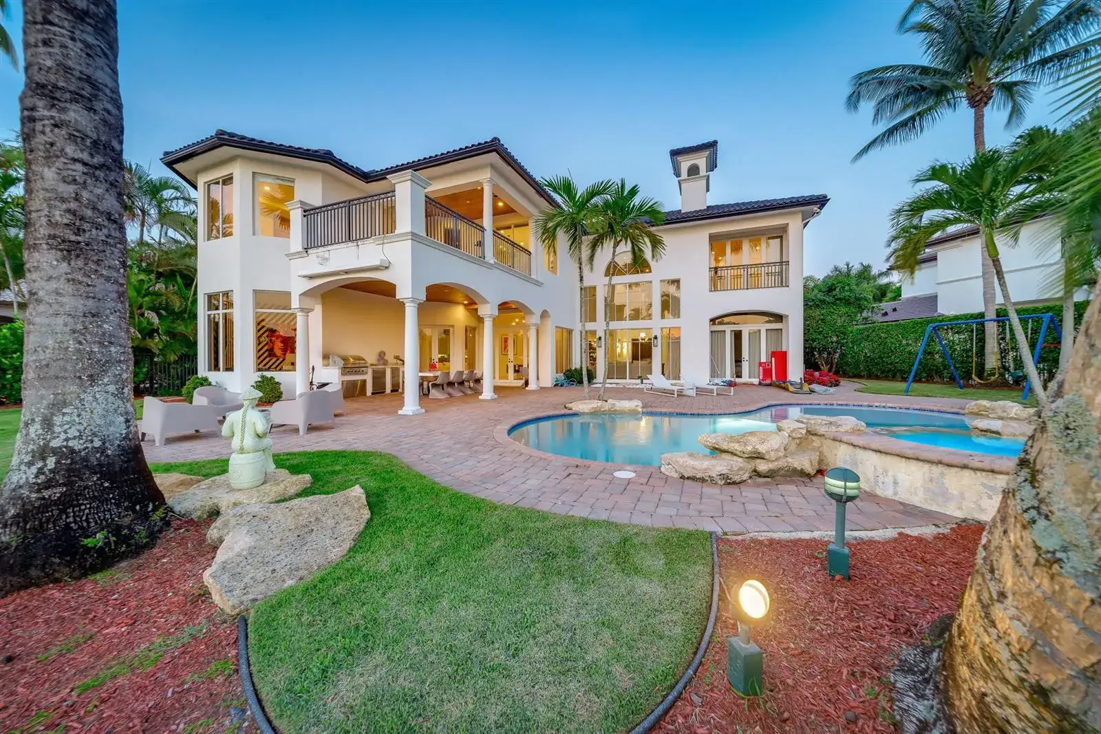 5 bedroom 5 bath Residential for sale at 17593 Middle Lake Drive, Boca Raton FL 33496