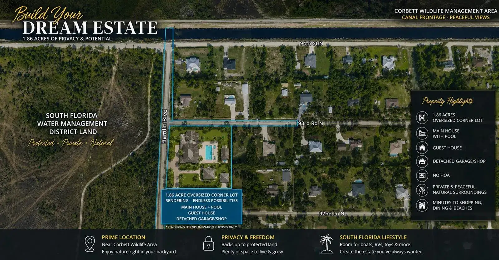 Commercial Land for sale at 93 Rd Road N, FL 33470
