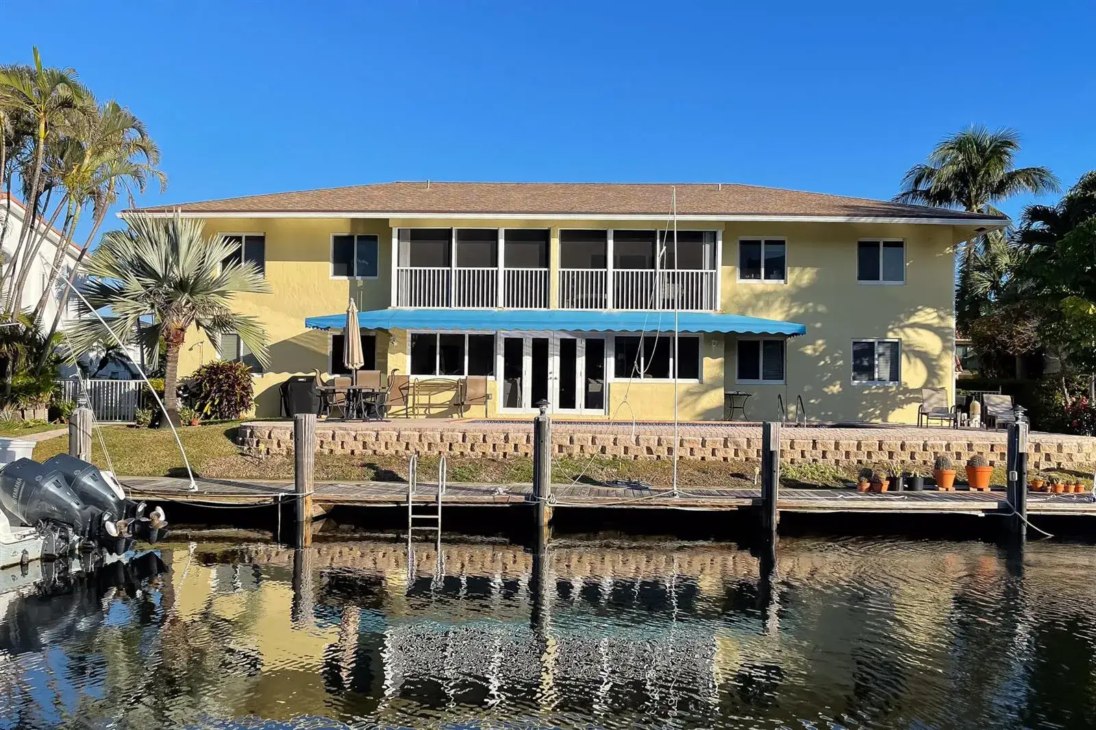 2 bedroom 2 bath Residential Lease for rent at 1110 Bel Air Drive # B, Highland Beach FL 33487