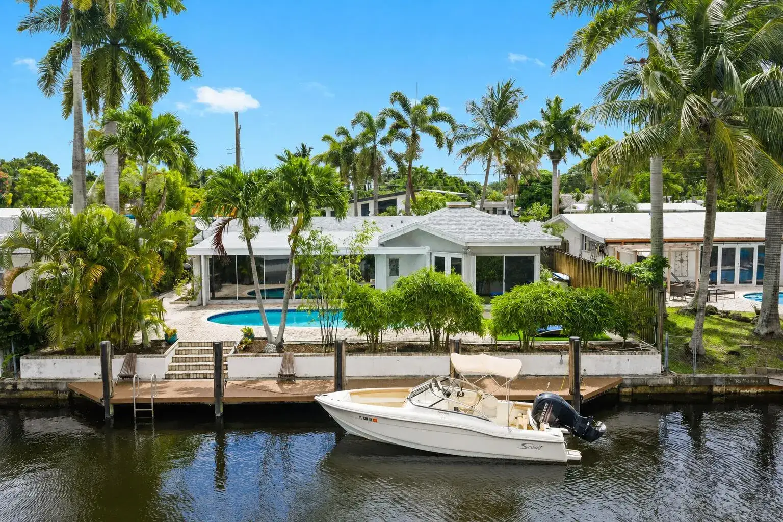 4 bedroom 4 bath Residential for sale at 2625 Gulfstream Lane, Fort Lauderdale FL 33312