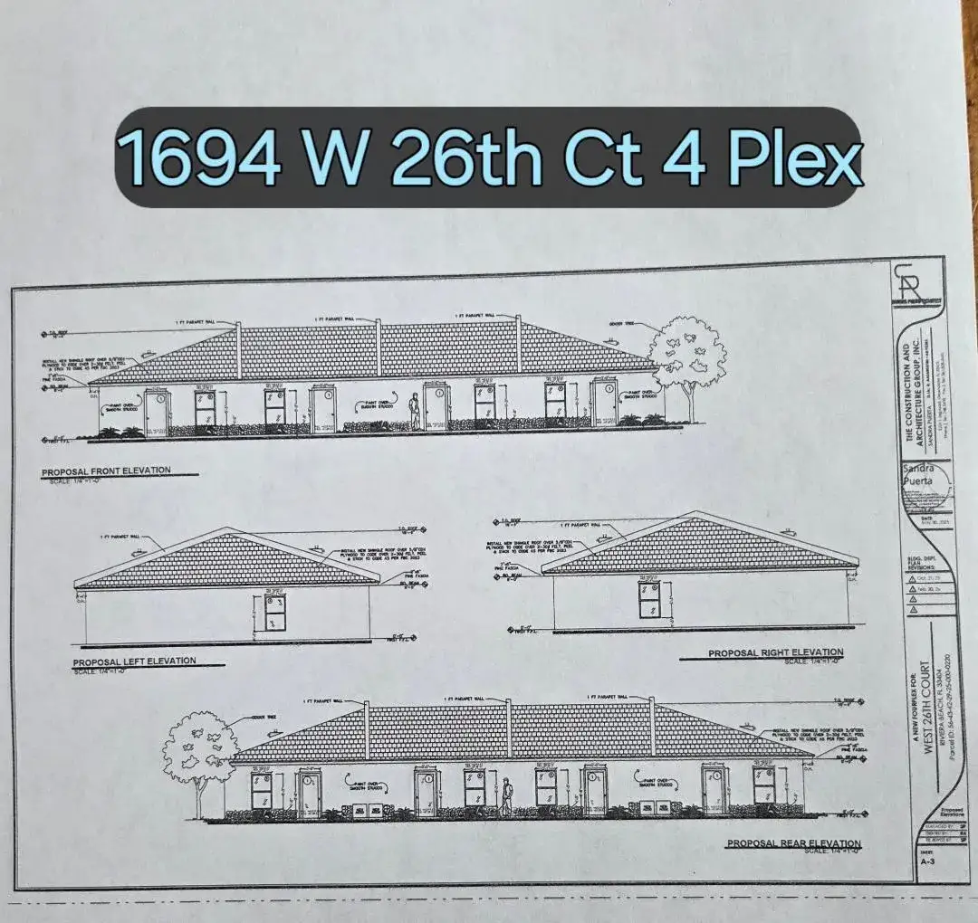 Commercial Land for sale at 1694 W 26th Court, Riviera Beach FL 33404