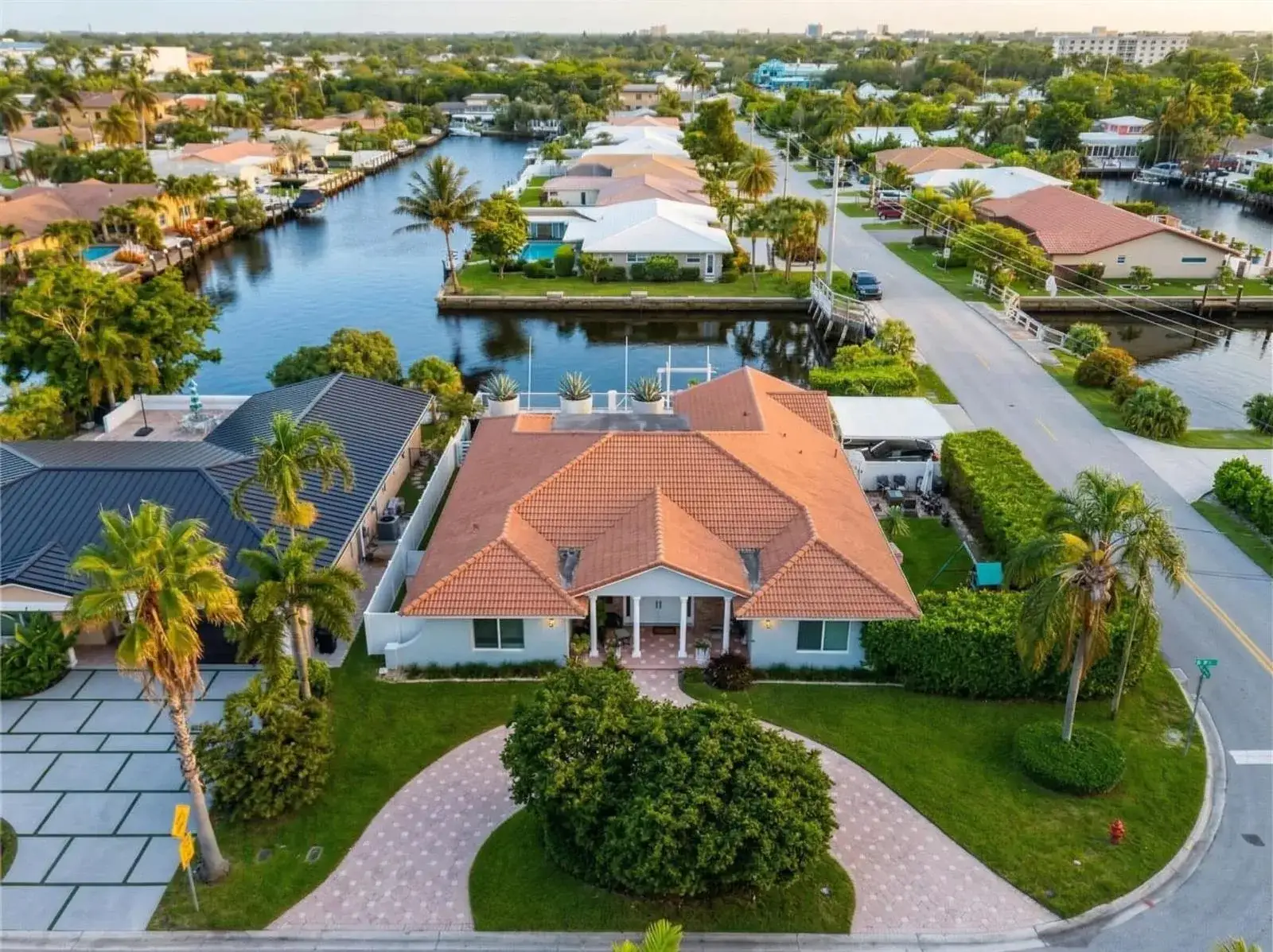4 bedroom 4 bath Residential Lease for rent at 5841 Bayview Drive, Fort Lauderdale FL 33308