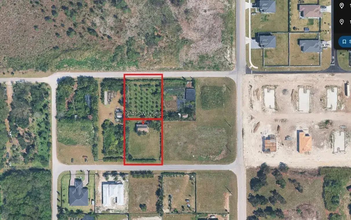 Land/Boat Docks for sale at 19741 SW 325th Street, Homestead FL 33030