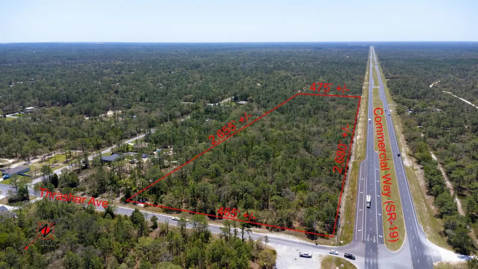Commercial Land for sale at 0 Thrasher Avenue, FL 34614