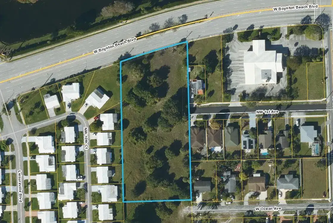 Commercial Land for sale at 000 W Boynton Beach Boulevard, FL 33426