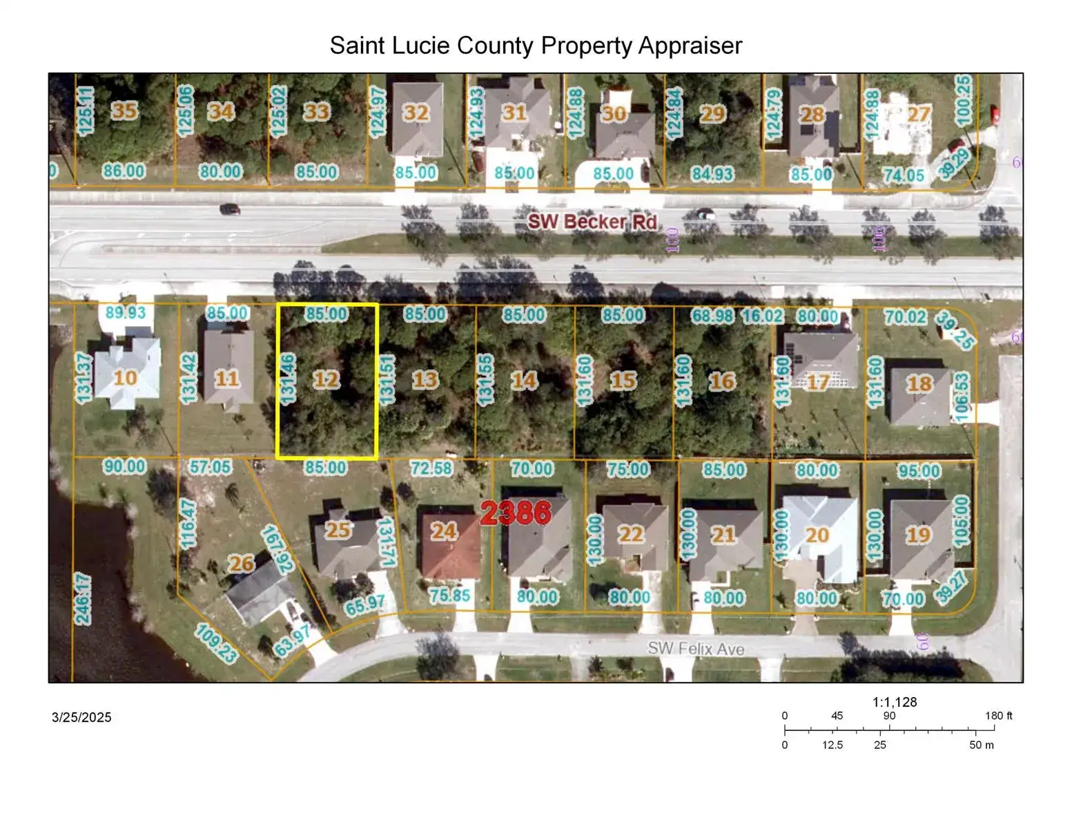 Land/Boat Docks for sale at 232 SW Becker Road, Port St. Lucie FL 34953