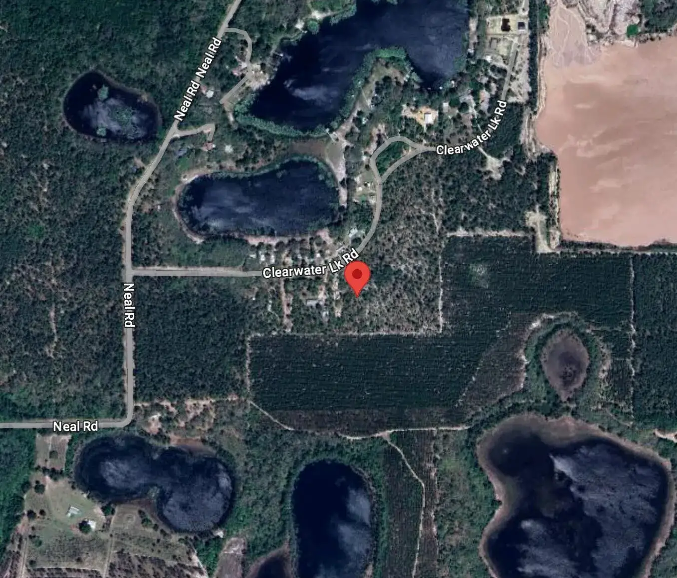Commercial Land for sale at 137 Clearwater Lk Road, FL 32640
