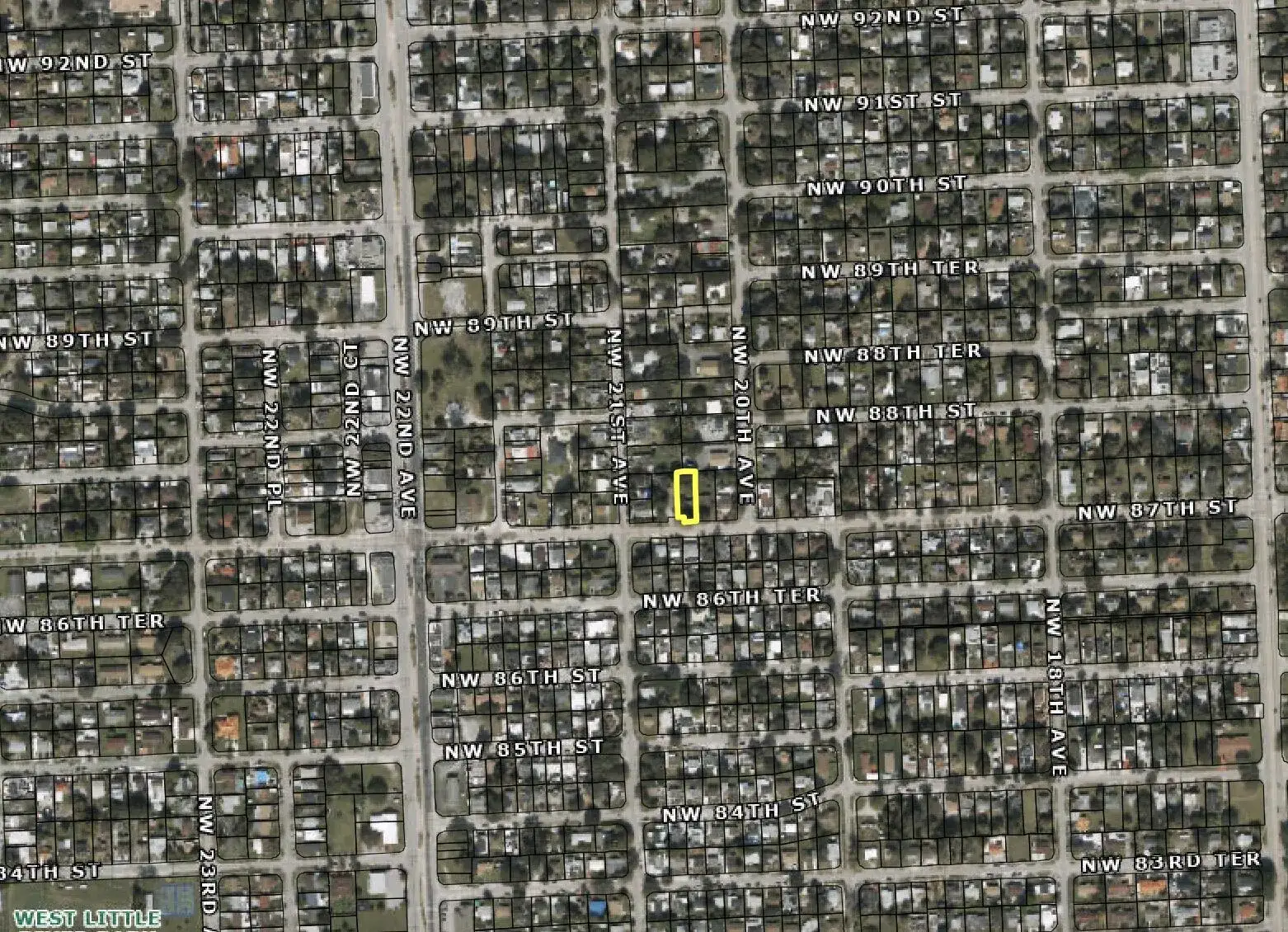 Land/Boat Docks for sale at 2021 NW 87th Street, Miami FL 33147