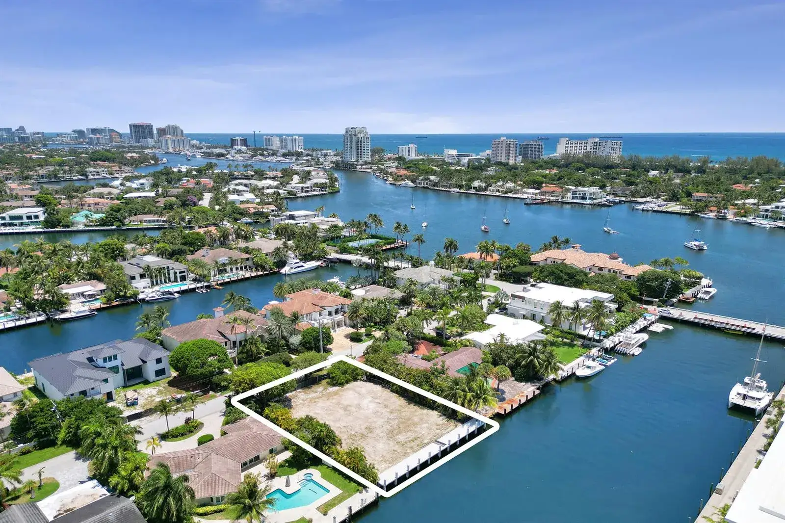 Land/Boat Docks for sale at 2552 Mercedes Drive, Fort Lauderdale FL 33316