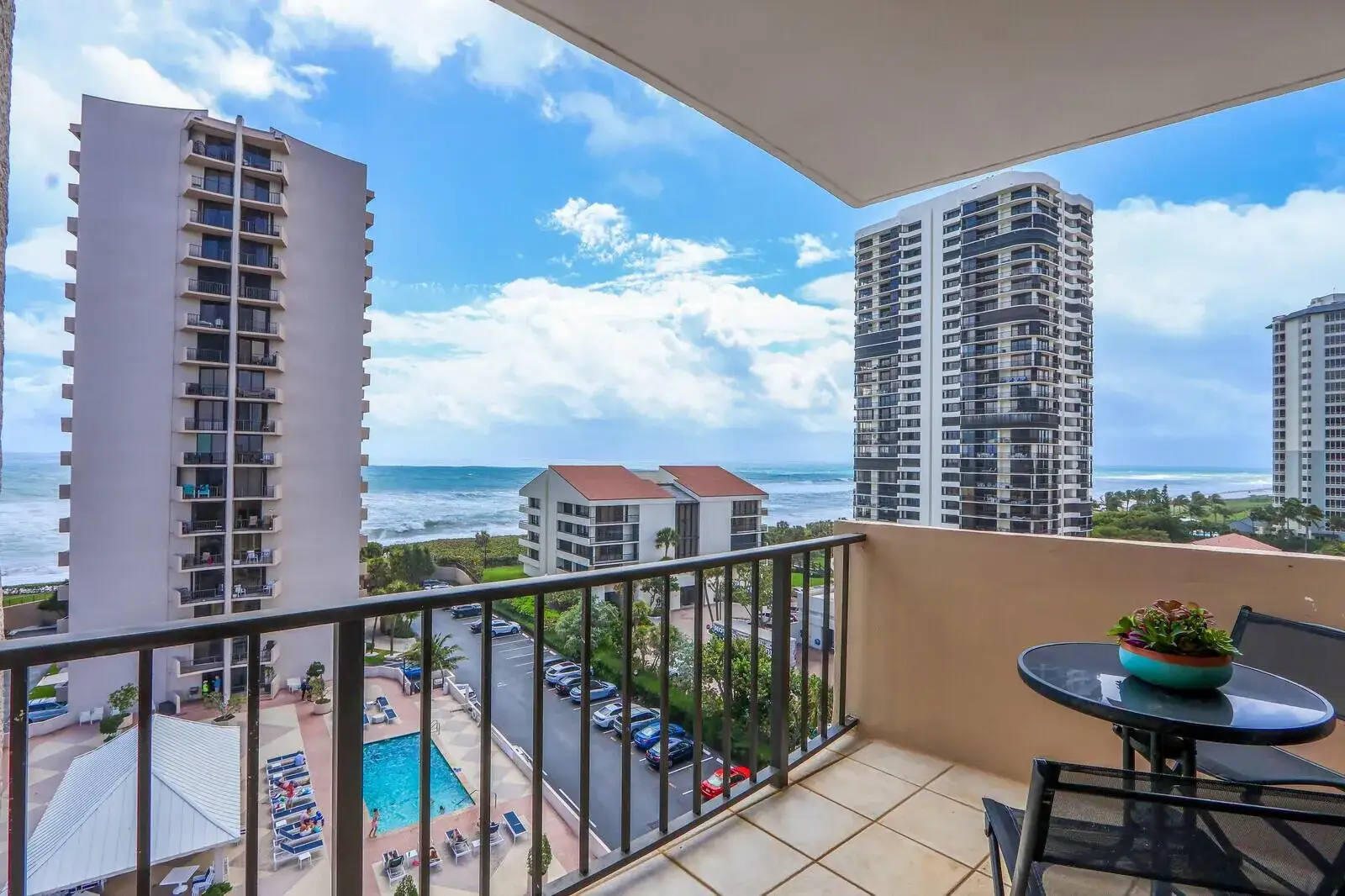 2 bedroom 2 bath Residential Lease for rent at 4200 N Ocean Drive # 802, Singer Island FL 33404