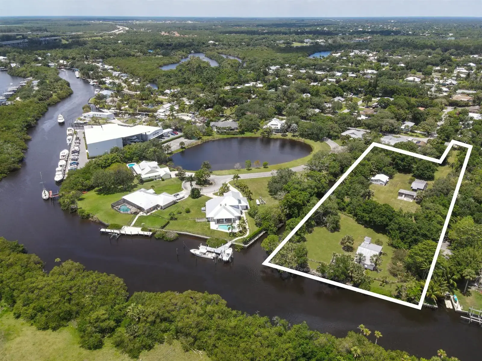 Land/Boat Docks for sale at 332 SW Salerno Road, Stuart FL 34997